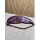 Replica Borsa a tracolla hobo Amalia YSL Saint Laurent Borgogna Imitazione
