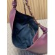 Replica Borsa a tracolla hobo Amalia YSL Saint Laurent Borgogna Imitazione