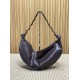 Replica Borsa a tracolla hobo Amalia YSL Saint Laurent caffè False Online Replica Borsa a tracolla hobo Amalia YSL Saint Laurent caffè Imitazione