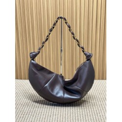 Replica Borsa a tracolla hobo Amalia YSL Saint Laurent caffè Imitazione