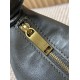 Replica Borsa a tracolla hobo Amalia YSL Saint Laurent cachi scuro Imitazione