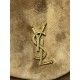 Replica Perfetta Borsa a mano grande Calypso Envelope YSL Saint Laurent scamosciata marrone Imitazioni Outlet Italia