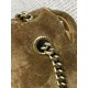 Replica Perfetta Borsa a mano grande Calypso Envelope YSL Saint Laurent scamosciata marrone Imitazioni Outlet Italia