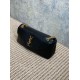 Replica Perfetta Borsa Hobo Calypso piccola YSL Saint Laurent Nera Imitazioni Outlet Italia