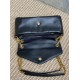 Replica Perfetta Borsa Hobo Calypso piccola YSL Saint Laurent Nera Imitazioni Outlet Italia