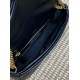 Replica Perfetta Borsa Hobo Calypso piccola YSL Saint Laurent Nera Imitazioni Outlet Italia