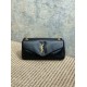 Replica Perfetta Borsa Hobo Calypso piccola YSL Saint Laurent Nera Imitazioni Outlet Italia