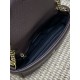 Replica Perfetta Borsa Hobo Calypso piccola YSL Saint Laurent Borgogna Imitazioni Outlet Italia