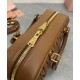 Replica Perfetta Borsa Miu Miu Arcadie Matelasse Nappa Caffè Imitazioni Outlet Italia