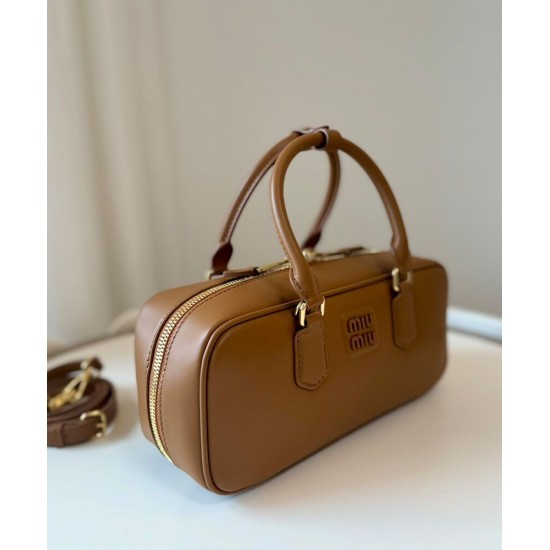 Replica Perfetta Borsa tote Miumiu Arcadie Caffè Imitazioni Outlet Italia