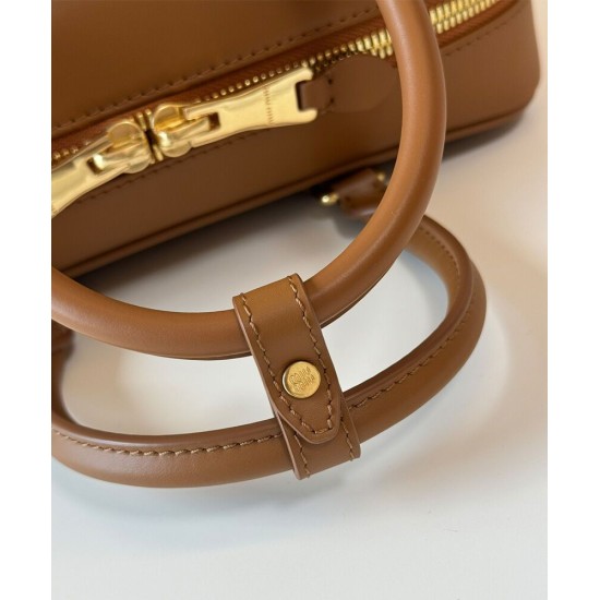 Replica Perfetta Borsa tote Miumiu Arcadie Caffè Imitazioni Outlet Italia