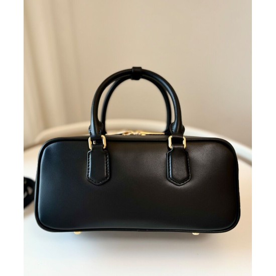 Replica Perfetta Borsa tote Miumiu Arcadie Nero Imitazioni Outlet Italia