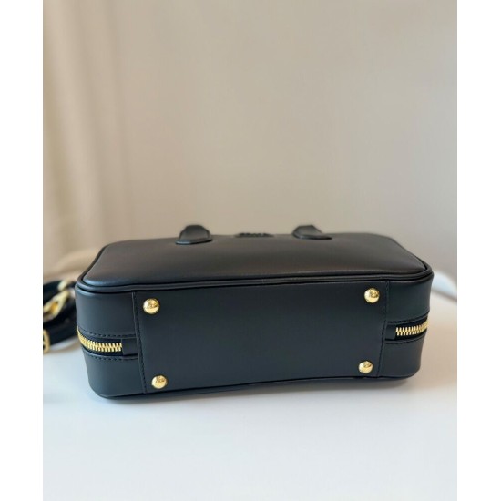 Replica Perfetta Borsa tote Miumiu Arcadie Nero Imitazioni Outlet Italia