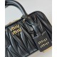 Replica Perfetta Borsa Miu Miu Arcadie Matelasse Mini nappa Nero Imitazioni Outlet Italia