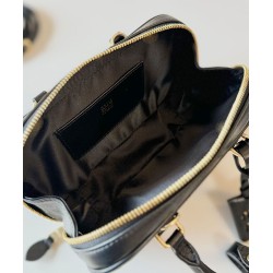Replica Perfetta Borsa Miu Miu Arcadie Matelasse Mini nappa Nero Imitazioni Outlet Italia