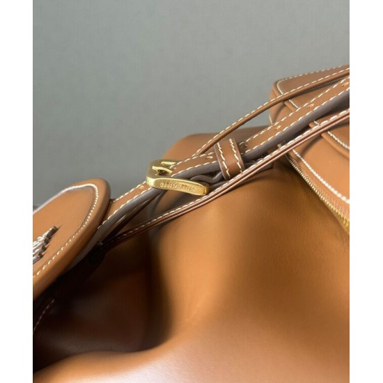 Replica Perfetta Zaino in pelle Miumiu 5BZ042 Marrone Imitazioni Outlet Italia