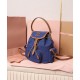 Replica Perfetta Zaino in tela Miumiu 5BZ043 blu Imitazioni Outlet Italia