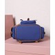 Replica Perfetta Zaino in tela Miumiu 5BZ043 blu Imitazioni Outlet Italia