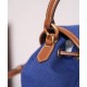 Replica Perfetta Zaino in tela Miumiu 5BZ043 blu Imitazioni Outlet Italia