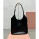 Replica Perfetta Borsa tote Miu Miu IVY 5BG231 Nero Imitazioni Outlet Italia