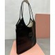 Replica Perfetta Borsa tote Miu Miu IVY 5BG231 Nero Imitazioni Outlet Italia