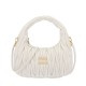 Replica Perfetta Borsa hobo mini Miu Miu Wander Matelasse Bianco Imitazioni Outlet Italia