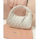 Replica Perfetta Borsa hobo mini Miu Miu Wander Matelasse Bianco Imitazioni Outlet Italia