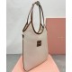 Replica Perfetta Borsa a tracolla in tela Miumiu IVY 5BG231 caffè Imitazioni Outlet Italia