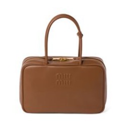 Replica Perfetta Borsa a mano Beau Miu miu 5BB117 Marrone Imitazioni Outlet Italia