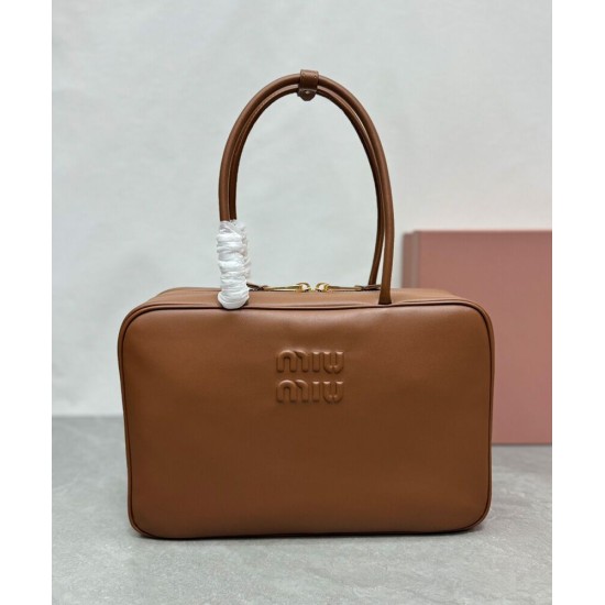 Premium Replica Borsa a mano Beau Miu miu 5BB117 Marrone False Online Replica Perfetta Borsa a mano Beau Miu miu 5BB117 Marrone Imitazioni Outlet Italia