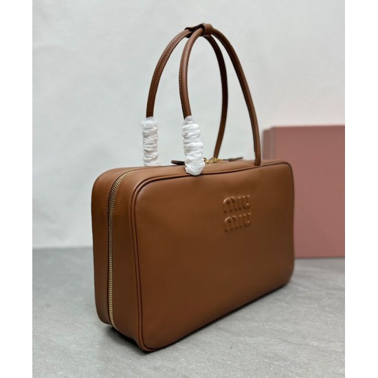 Premium Replica Borsa a mano Beau Miu miu 5BB117 Marrone False Online Replica Perfetta Borsa a mano Beau Miu miu 5BB117 Marrone Imitazioni Outlet Italia