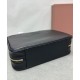 Replica Perfetta Borsa a mano Beau Miu miu 5BB117 Nero Imitazioni Outlet Italia