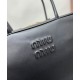 Replica Perfetta Borsa a mano Beau Miu miu 5BB117 Nero Imitazioni Outlet Italia