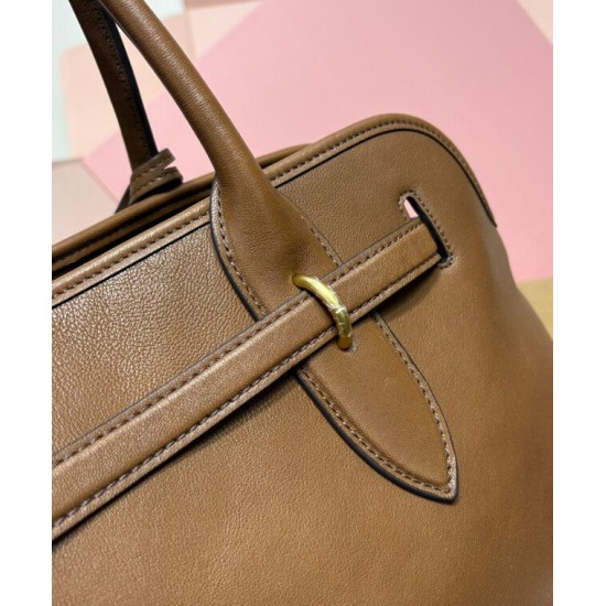 Premium Replica Borsa Miumiu Adventure Nappa 5BG310 Marrone False Online Replica Perfetta Borsa Miumiu Adventure Nappa 5BG310 Marrone Imitazioni Outlet Italia