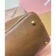Premium Replica Borsa Miumiu Adventure Nappa 5BG310 Marrone False Online Replica Perfetta Borsa Miumiu Adventure Nappa 5BG310 Marrone Imitazioni Outlet Italia