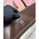 Replica Perfetta Borsa Miumiu Adventure Nappa 5BG310 Caffè Imitazioni Outlet Italia
