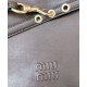 Premium Replica Borsa a tracolla Miumiu Adventure Nappa 5BC181 Caffè False Online Replica Perfetta Borsa a tracolla Miumiu Adventure Nappa 5BC181 Caffè Imitazioni Outlet Italia