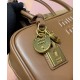 Replica Perfetta Borsa tote Miumiu Beau 5BB173 Caffè Imitazioni Outlet Italia