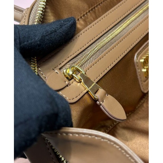 Replica Perfetta Borsa tote Miumiu Beau 5BB173 Caffè Imitazioni Outlet Italia