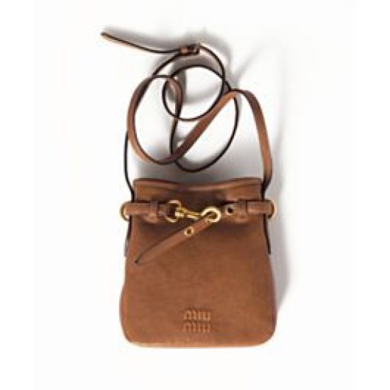 Premium Replica Pochette Miu Miu 5NR461 Marrone False Online Replica Perfetta Pochette Miu Miu 5NR461 Marrone Imitazioni Outlet Italia