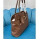 Replica Perfetta Borsa tote Miu Miu Adventure nappa 5BG291 Caffè Imitazioni Outlet Italia
