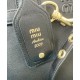 Premium Replica Borsa tote Miu Miu Adventure nappa 5BG291 Nero False Online Replica Perfetta Borsa tote Miu Miu Adventure nappa 5BG291 Nero Imitazioni Outlet Italia