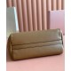 Replica Perfetta Borsa a mano Miu Miu Hobo tote 5BA304 Marrone Imitazioni Outlet Italia