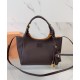 Replica Perfetta Borsa a mano Miu Miu Hobo tote 5BA304 Caffè Imitazioni Outlet Italia
