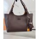 Replica Perfetta Borsa a mano Miu Miu Hobo tote 5BA304 Caffè Imitazioni Outlet Italia