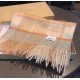 Premio Replica Sciarpa Burberry Check Classical cashmere Beige 30 x 168 Imitazioni False Online