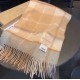 Premio Replica Sciarpa Burberry Check Classical cashmere Beige 30 x 168 Imitazioni False Online