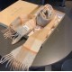Premio Replica Sciarpa Burberry Check Classical cashmere Beige 30 x 168 Imitazioni False Online