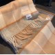 Premio Replica Sciarpa Burberry Check Classical cashmere Beige 30 x 168 Imitazioni False Online