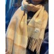 Premio Replica Sciarpa Burberry Check Classical cashmere Beige 30 x 168 Imitazioni False Online